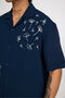 Embroidery Detailed Muslin Linen Shirt - 6