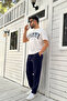 Pipe Leg Sweatpants 2 Thread Seasonal Loose Leg (Full Fit) - 3