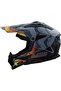 FAST 2 WASH CROSS KASK GRİ - 2