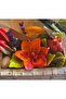 3D 7cm Cherry Blossom Silicone Mold K-641, Stone Powder Soap Plaster Candle Mold - 4