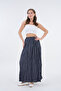 Kraş Pleated Maxi Skirt Mg25 Simple Elegance Does Not Require Ironing