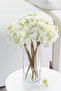 Luxurious Garnished Jasmine Flower Bouquet 4 Branches 40 cm White