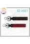 Red-White, Motorcycle Lovers, Emergency Keychain with Name Plate and B Rh (-) Blood Type Lettering