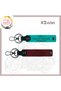 Dark Turquoise-Burgundy, Safe Driving Keychain with Motors, Name Plate and 0 Rh (-) Blood Group