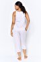 Women 2 Pcs Set Allover Print Pajama, Grey - 4