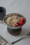 Steel 330 ml Cookie Decoration Presentation Bowl Stand with Wooden Base - 8