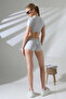 Women's Grimelange Short T-Shirt Shorts Suit Msc8002 - 2