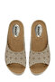164390.Z5Fx Beige Women's Slippers - 4