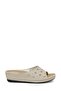 164390.Z5Fx Beige Women's Slippers