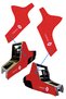 Renault Broadway R9 /11 Spring Fairway Flash Red Glove Box Protection & Gear Shift Console Covering Carpet - 3