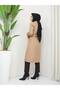 Modest Double Breasted Collar Waterproof Belted Trench Coat Rc1103013 - 8
