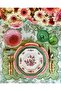 مفرش طاولة Vintage للاستخدام اليومي، باللون الأخضر