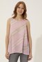 Women's Lilac Sleeveless T-Shirt