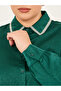 Plus Size Embellished Collar Shirt - 4