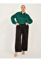 Plus Size Embellished Collar Shirt - 2