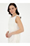 Ecru A-Line Woven Dress 50306493 -Vr019 - 2