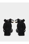 Bow Detail Block Heel Ankle Strap Sandals - 4