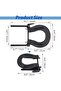 Face Cradle for Massage Table, Adjustable Aluminum Face Holder - 2