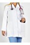 Jasmine Doctor, Nurse - Doctor's Gown with Premium Stretch Fabric, Soft Texture, and Modern Cut - 3