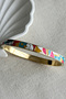 Steel Enamel Thin Women's Handcuff Bracelet Women's Handcuff Karamaz Bracelet - 6