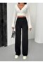 Women's High Waist Lycra Striped Palazzo Pants - 3