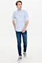 Men's Blue Long Sleeve Shirt - 4