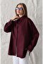 Claret Red Oversize Shirt - 5310