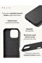 Leather Phone Case Fits iPhone 16 Pro Max Premium European Leather Slim Profile - 2