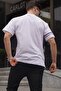 White Regular Fit Printed Men's T-Shirt 6087 - 2