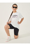 Regular Fit Round Neck T-Shirt and Shorts Set