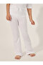 Typography Print T-Shirt and Drawstring Pyjama Set - 5