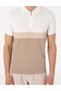 Mink Slim Fit Polo Neck Zippered Knitwear T-Shirt 50306003-Vr052 - 6
