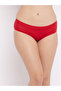 Women Plain Pack of 3 Mid Waist Bikini Briefs