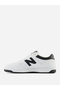 حذاء رياضي رجالي من الجلد BB480 باللون الأبيض من الجلد الطبيعي للجنسين حذاء رياضي يومي باللون الأبيض - 2