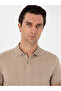 Mink Slim Fit Patterned Polo Neck T-Shirt 50300721 -Vr052 - 2