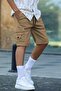 شورت كابري للرجال بجيب كارجو 5737 - 2