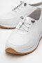 Daily Flexible Sports Perforated Comfortable Rubber Laced Memory Sole Walking Sports Shoes - 2