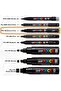 Posca 8'Li Soft Color Set 0.7 Nib (8 Soft Colors Most Prefered) Pc-1M (0.7mm) Poska Pc1M Pc - 1m - 2