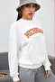 Mad Girls White Sweatshirt Mg785 - 4