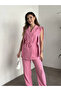 Women's Rope Tied Vest Suit - 3