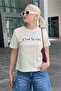 Black Crew Neck Cotton Short Sleeve Women's T-Shirt Mg2150 - 4