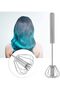 Hair Color Cream Mixer Stainless Steel Semi-Automatic Durable Hair Salon for Home Use - 4