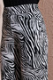 Patterned Regular Fit High Waist Loose Wide Leg Trousers Pants 25Y0179K1 - 6