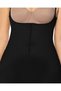 Taverna Model Agraflı Jumpsuit Zippered Recovery Jumpsuit Corset Black Color - 4