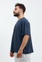 Men's Oversize Modal Fabric Vibrant Non-Fading Color Silky Soft T-Shirt Basic T-Shirt Loose Fit - 7