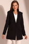 Blazer Model Jacket with One Button - 3