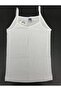 2520 Girls' Ribbed Matte Tank Top with Straps 12 Pieces