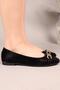 Berry Antique Buckle Ballerina Black - 6