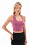 Women's Dusty Rose Viscose Lycra Underwear Does Not Show Crop through the Neck - 2