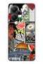 Poco X7 Pro Compatible Palestine Freedom Collage Clear Silicone Case
